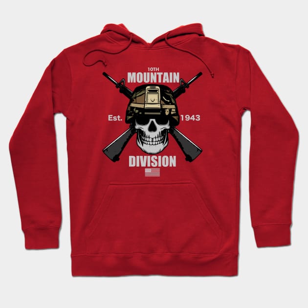 10th Mountain Division Hoodie by TCP